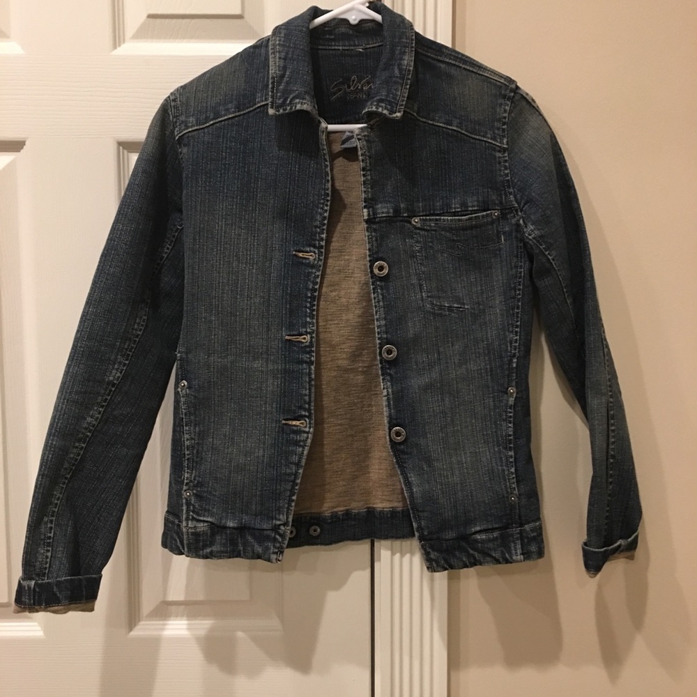 Silver Jeans brand Denim Jacket size small